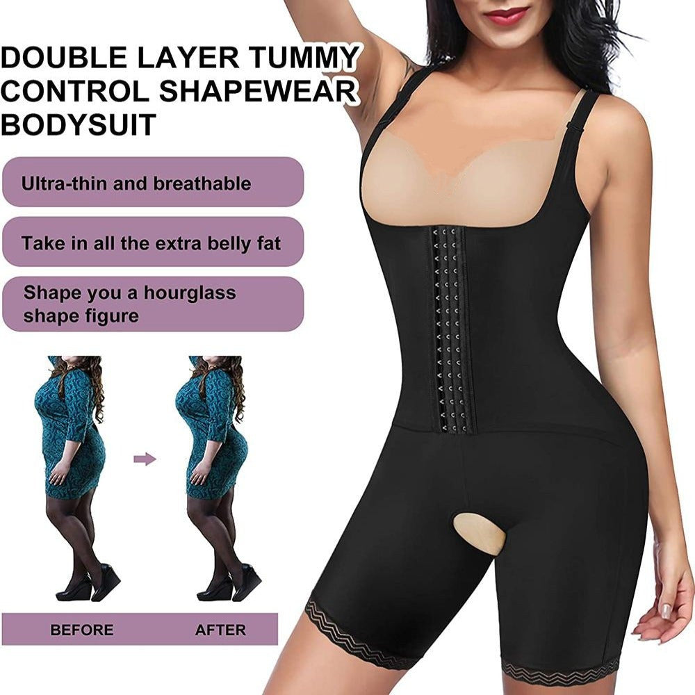 Brabic Women's Full Bodysuit with Tummy Control