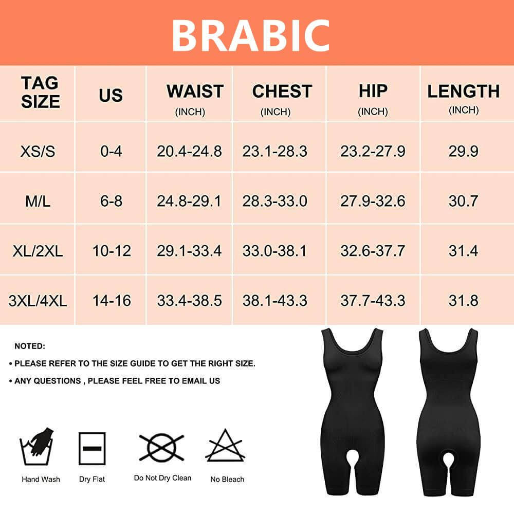 BRABIC Shapewear for Women Scoop Neck Tank Tops Bodysuits