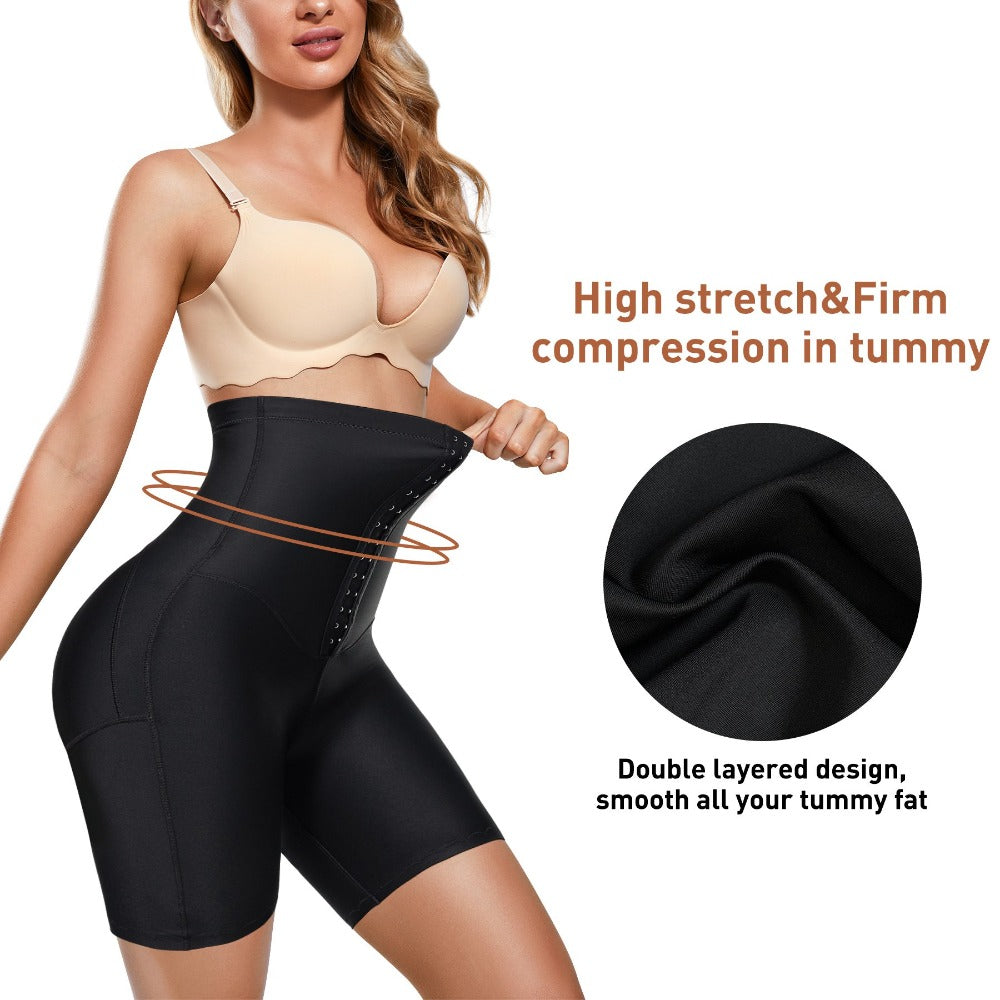 Women High-waist Shapewear Pants Tummy Control