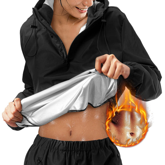 Brabic Workout Sweat Sauna Jacket For Women